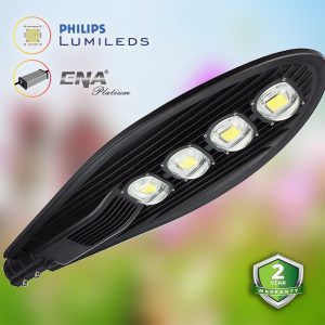 Đèn đường chiếc lá 200w 12 den chiec la 200w chip philips nguon ena