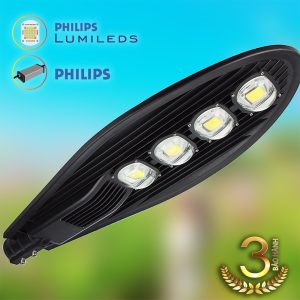 Đèn đường chiếc lá 200w 11 den chiec la 200w chip philips nguon philips