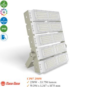 Đèn Pha Led Module Rạng Đông CP07 250W 7 Đèn Pha Led Module Rạng Đông CP07 250W